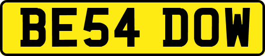 BE54DOW