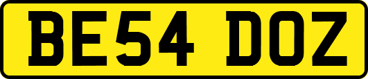 BE54DOZ