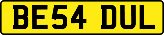 BE54DUL