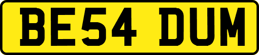 BE54DUM