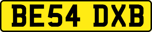 BE54DXB