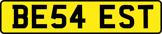 BE54EST
