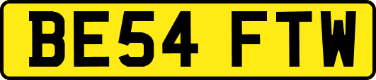 BE54FTW