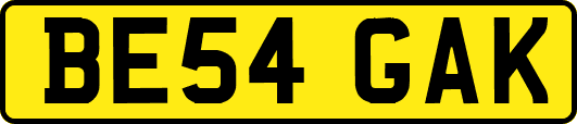 BE54GAK