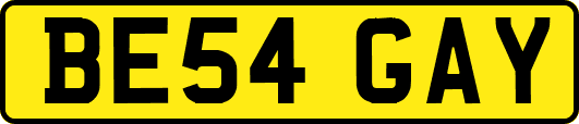 BE54GAY