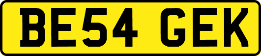 BE54GEK