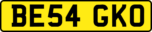 BE54GKO