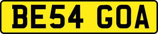 BE54GOA