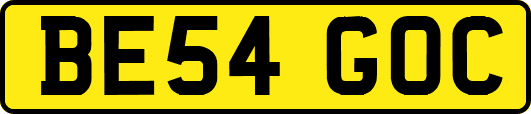 BE54GOC