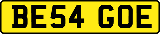 BE54GOE