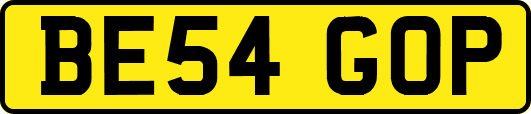 BE54GOP