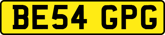 BE54GPG