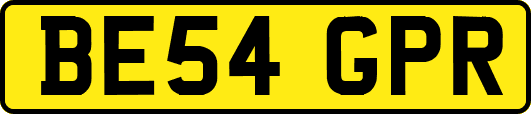 BE54GPR