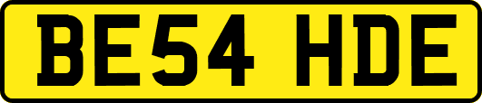 BE54HDE