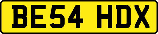 BE54HDX