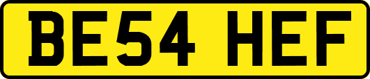 BE54HEF