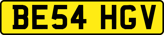 BE54HGV