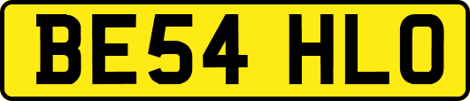 BE54HLO