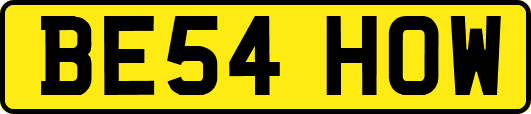 BE54HOW