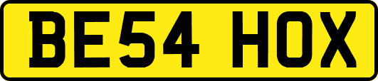 BE54HOX
