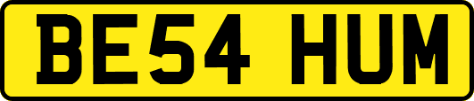 BE54HUM