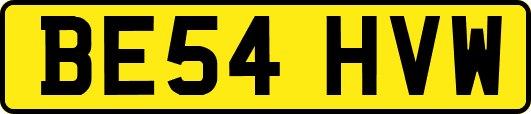 BE54HVW
