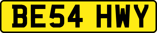 BE54HWY