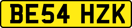 BE54HZK