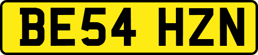 BE54HZN