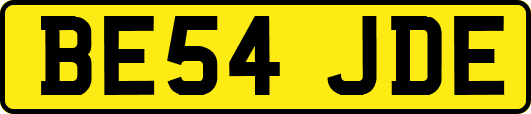 BE54JDE