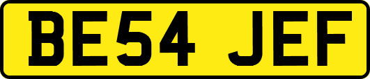 BE54JEF