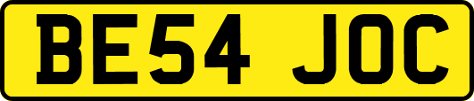 BE54JOC