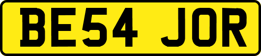 BE54JOR