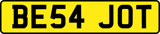 BE54JOT