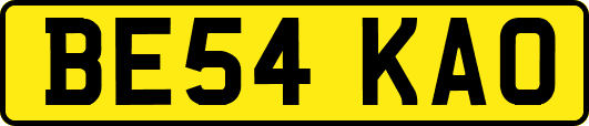 BE54KAO