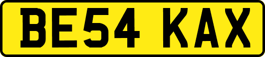 BE54KAX
