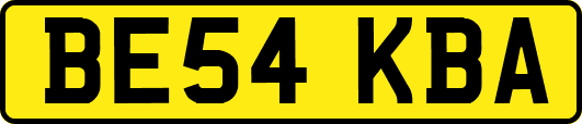 BE54KBA