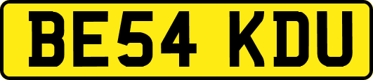 BE54KDU