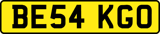 BE54KGO