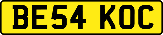 BE54KOC