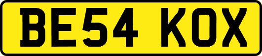 BE54KOX