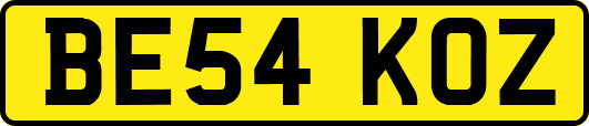 BE54KOZ