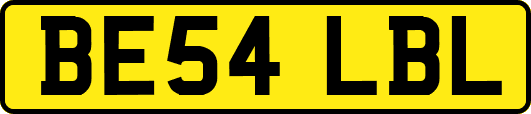 BE54LBL