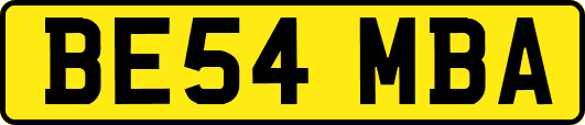 BE54MBA