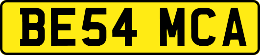 BE54MCA