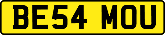 BE54MOU