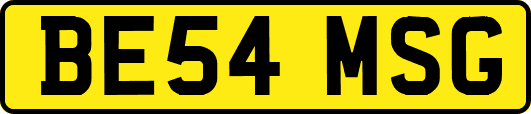 BE54MSG