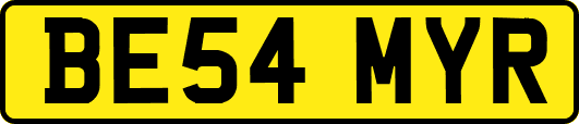 BE54MYR