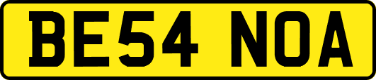 BE54NOA