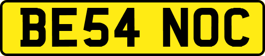 BE54NOC